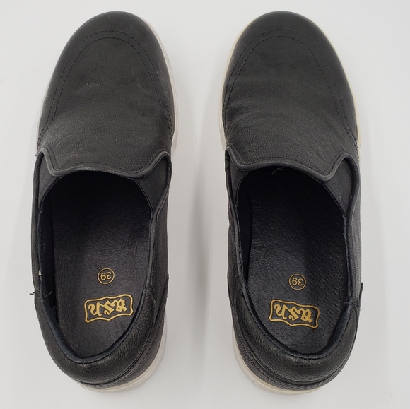 ASH "Jungle" Black Leather Platform Sneaker - Picture 8 of 16